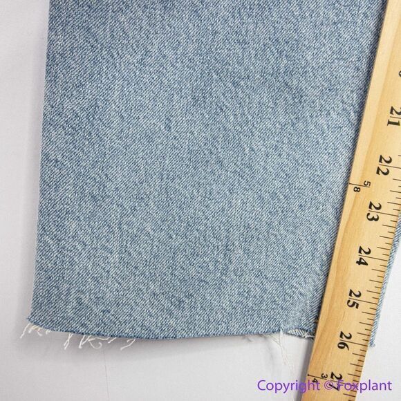NEW Free People We the Free curvy straight  jeans button fly, women's size 30‎ - Picture 5 of 14
